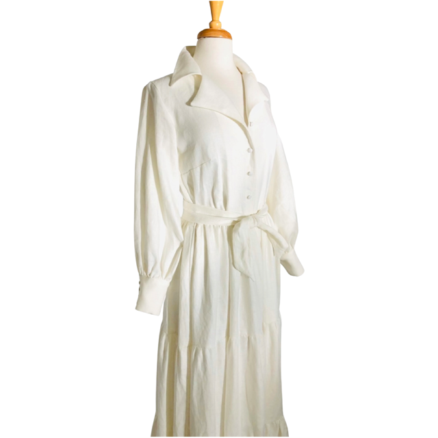 Blouse Dress Linen