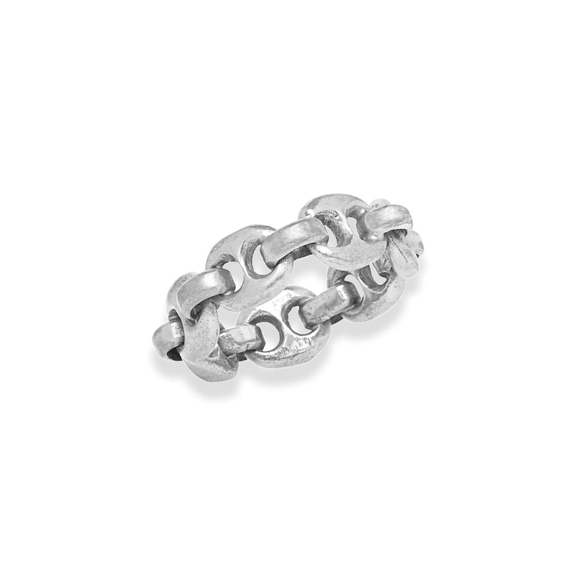 Coffee Bean Ring Sterling Silver