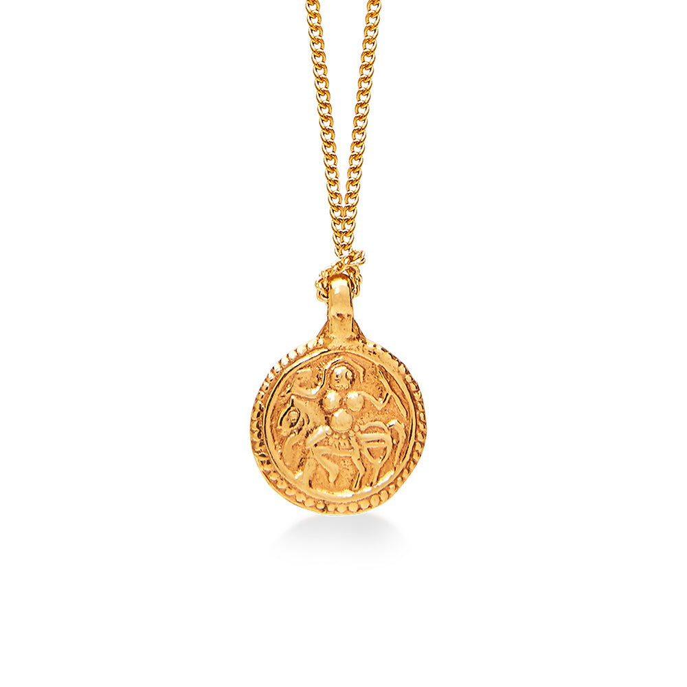 Round Amulet Gold