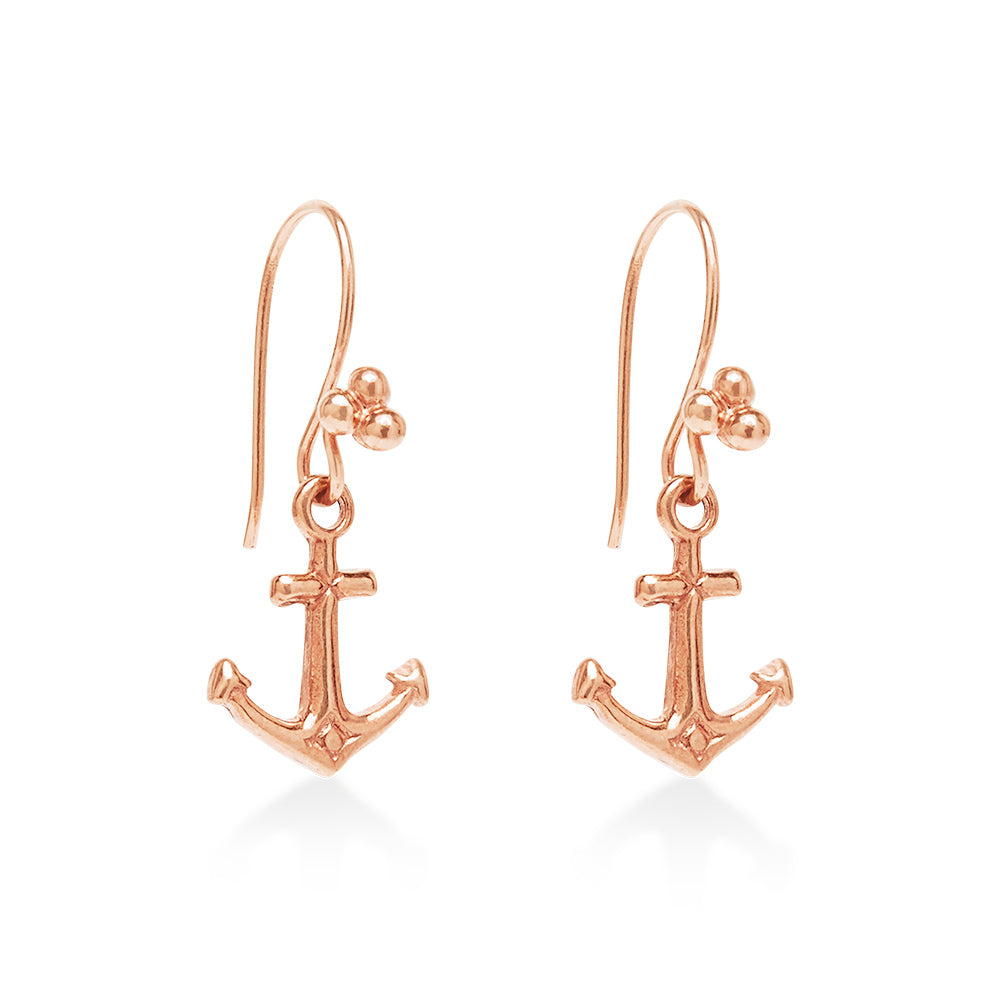 Anchor Earring Sterling Silver