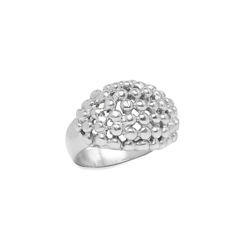Oma Ball Ring Sterling Silver