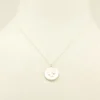 Ancient Goddess of Good Luck Coin Necklace Sterling Silver - Image 2
