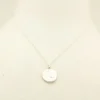 Ancient Goddess of Good Luck Coin Necklace Sterling Silver - Image 3