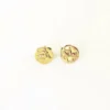 Dolphin Coin Earring Gold - Image 2