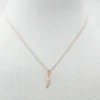 Feather Small Rose Gold - Image 3