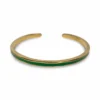 Bottle Green Enamel Cuff
