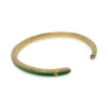 Bottle Green Enamel Cuff - Image 2