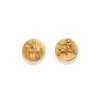 Dolphin Coin Earring Gold