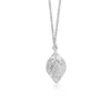 Leaf Embossed Necklace Gold - Image 2