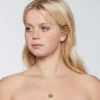 Ancient Goddess of Good Luck Coin Necklace Sterling Silver - Image 5