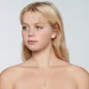 Ancient Guadalupe Maria Necklace Rose Gold - Image 3