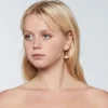 A Whale Tale Rose Gold Hook Earring - Image 2