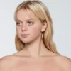 Feather Large Earring Sterling Silver - Image 2