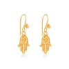 Hamsa Hand Earring Gold