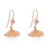 A Whale Tale Rose Gold Hook Earring